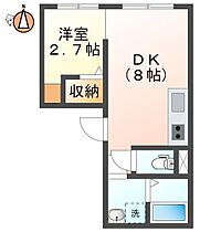 徳島県徳島市佐古3番町（賃貸マンション1DK・1階・26.65㎡） その2