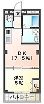 徳島県徳島市八万町内浜（賃貸マンション1DK・1階・31.53㎡） その2