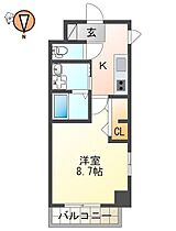 徳島県徳島市西新町4丁目（賃貸マンション1K・2階・29.99㎡） その2