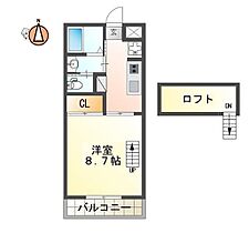 徳島県徳島市中常三島3丁目（賃貸マンション1K・4階・24.70㎡） その2