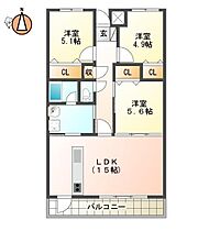 徳島県徳島市春日3丁目（賃貸マンション3LDK・1階・75.60㎡） その2