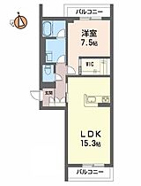 徳島県徳島市北常三島町1丁目（賃貸マンション1LDK・3階・55.63㎡） その2