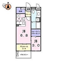 徳島県徳島市蔵本町3丁目（賃貸アパート1R・1階・36.79㎡） その2