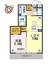 徳島県徳島市南昭和町4丁目（賃貸アパート1LDK・2階・40.18㎡） その2