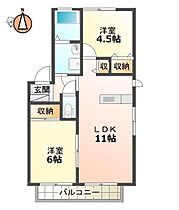 徳島県徳島市春日1丁目（賃貸アパート2LDK・1階・55.00㎡） その2