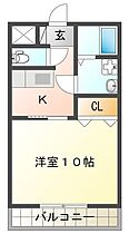 徳島県徳島市応神町古川字戎子野（賃貸マンション1DK・2階・33.08㎡） その2