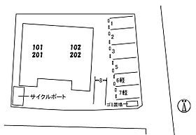 徳島県徳島市春日2丁目（賃貸アパート1LDK・1階・48.61㎡） その3