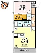 徳島県徳島市住吉5丁目（賃貸アパート1LDK・2階・46.17㎡） その2