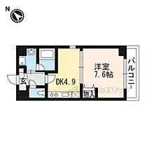 Ｇｒｅｅｎｗｉｃｈ　Ｈｏｕｓｅ 502 ｜ 滋賀県大津市大萱１丁目（賃貸マンション1DK・5階・30.45㎡） その2