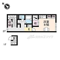 滋賀県犬上郡豊郷町大字安食西（賃貸アパート1K・2階・28.02㎡） その2