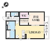 滋賀県彦根市野口町（賃貸アパート1LDK・3階・42.79㎡） その2