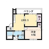 滋賀県大津市浜大津３丁目（賃貸マンション1LDK・1階・36.99㎡） その2