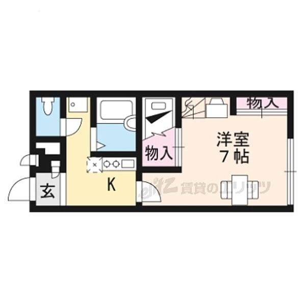 レオパレスポケットII 106｜滋賀県大津市和邇今宿(賃貸アパート1K・1階・23.18㎡)の写真 その2