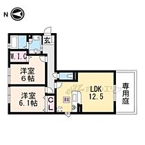 メゾンシャトー神照 103 ｜ 滋賀県長浜市神照町（賃貸アパート2LDK・1階・60.43㎡） その2