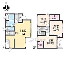 滋賀県長浜市平方町（賃貸一戸建3LDK・1階・81.54㎡） その2