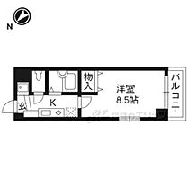 滋賀県草津市西渋川１丁目（賃貸マンション1K・2階・26.44㎡） その2