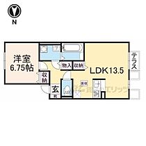 ルミエールアビタシオン 202 ｜ 滋賀県長浜市八幡東町（賃貸アパート1LDK・2階・50.37㎡） その2