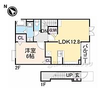 Ｓ.Ｃ.Ｃ.Ｈ－Ｋ 203 ｜ 滋賀県長浜市口分田町（賃貸アパート1LDK・2階・48.97㎡） その2