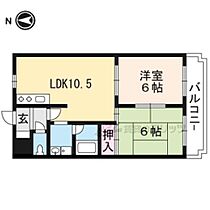 メゾン滝ヶ鼻 103 ｜ 滋賀県大津市柳川１丁目（賃貸マンション2LDK・1階・48.60㎡） その2