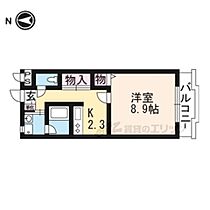 滋賀県大津市大江６丁目（賃貸マンション1K・2階・33.54㎡） その1