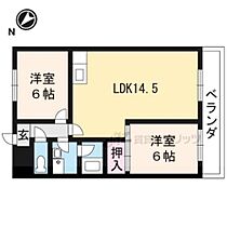 滋賀県草津市青地町（賃貸マンション2LDK・6階・57.60㎡） その1