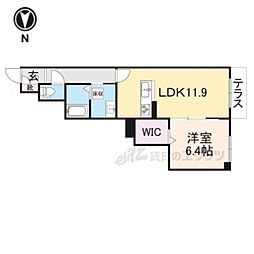 サン　ビレッジ 1階1LDKの間取り