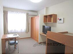 レオパレス眺湖I 203 2階1Kのリビング/ダイニング