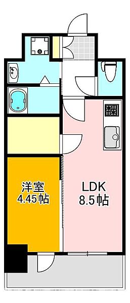 レジェンド直方二番館 ｜福岡県直方市大字下新入(賃貸マンション1LDK・10階・33.13㎡)の写真 その2