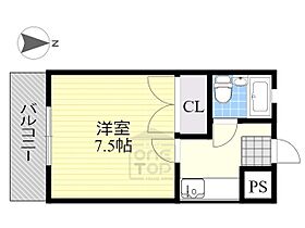 コーポコーベル2 305 ｜ 栃木県宇都宮市星が丘１丁目1番30号（賃貸マンション1K・3階・23.14㎡） その2