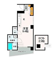 トライアングル目黒  ｜ 東京都目黒区下目黒2丁目（賃貸マンション1R・4階・22.74㎡） その2