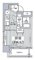 エスペランサ南麻布  ｜ 東京都港区南麻布4丁目（賃貸マンション1K・8階・24.40㎡） その2