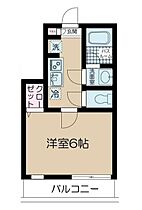 東京都目黒区駒場1丁目（賃貸マンション1K・2階・20.28㎡） その2