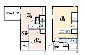 ｒｏｂｏｔ　ｈｏｍｅ　中目黒  ｜ 東京都目黒区上目黒2丁目（賃貸マンション3LDK・地下1階・62.81㎡） その2