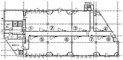 第3TOCビルの間取図画像