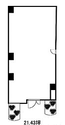 西麻布尾花ビルの間取図画像