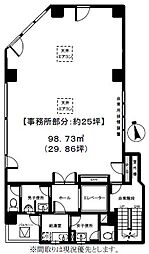 新花ビルの間取図画像