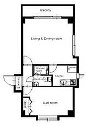 ベルメゾン東麻布の間取図画像