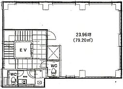 築地ニイクラビルの間取図画像