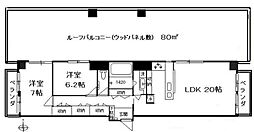 秀和六本木レジデンスの間取図画像