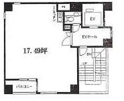 汐留プリプラビルの間取図画像