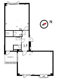 新南平台マンションの間取図画像