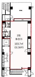 日本橋内山ビルの間取図画像