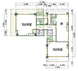 大手町宝栄ビルの間取図画像