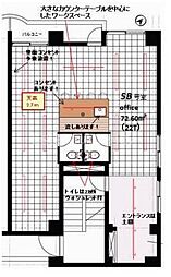 アール五反田の間取図画像