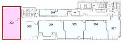 ル・グラシエルBLDG.7プレジデンツ・ビューローの間取図画像