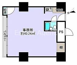 シャルマン築地明石町の間取図画像