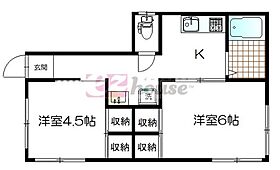 イーストハウス  ｜ 東京都中野区大和町３丁目（賃貸アパート2K・1階・34.51㎡） その2