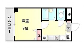 兵庫県神戸市西区伊川谷町有瀬499-2（賃貸マンション1K・2階・22.06㎡） その2