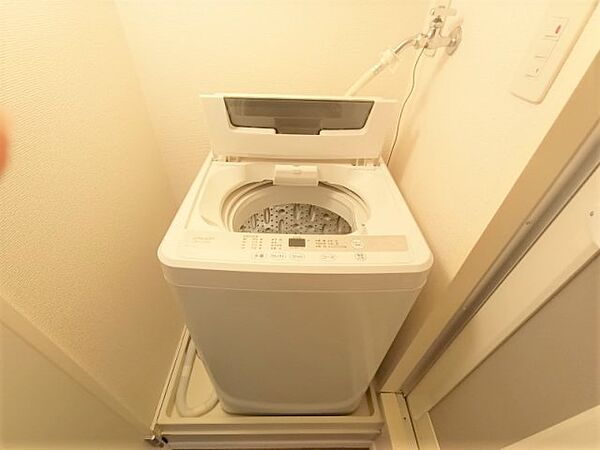 画像16:室内洗濯機置き場です。
