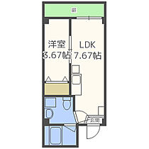 HASEO緑橋  ｜ 大阪府大阪市東成区中本2丁目（賃貸マンション1LDK・1階・26.51㎡） その2